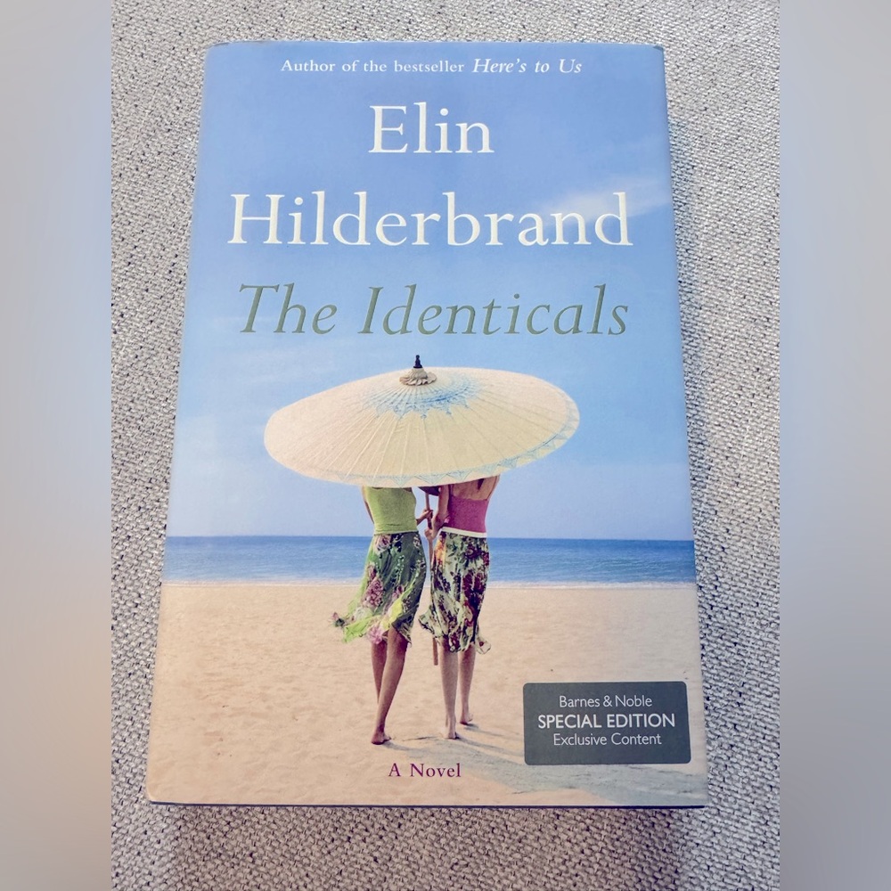 The Identicals by Elin Hilderbrand Hand Signed B&N Special Edition Hardcover